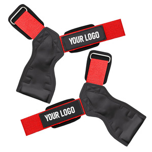 Best Training Accessory Weightlifting Gloves Heavy Duty Straps Alternative <strong>Weight</strong> <strong>Lifting</strong> <strong>Grips</strong> with Neoprene Padded Wrist Wraps - Product Image 4