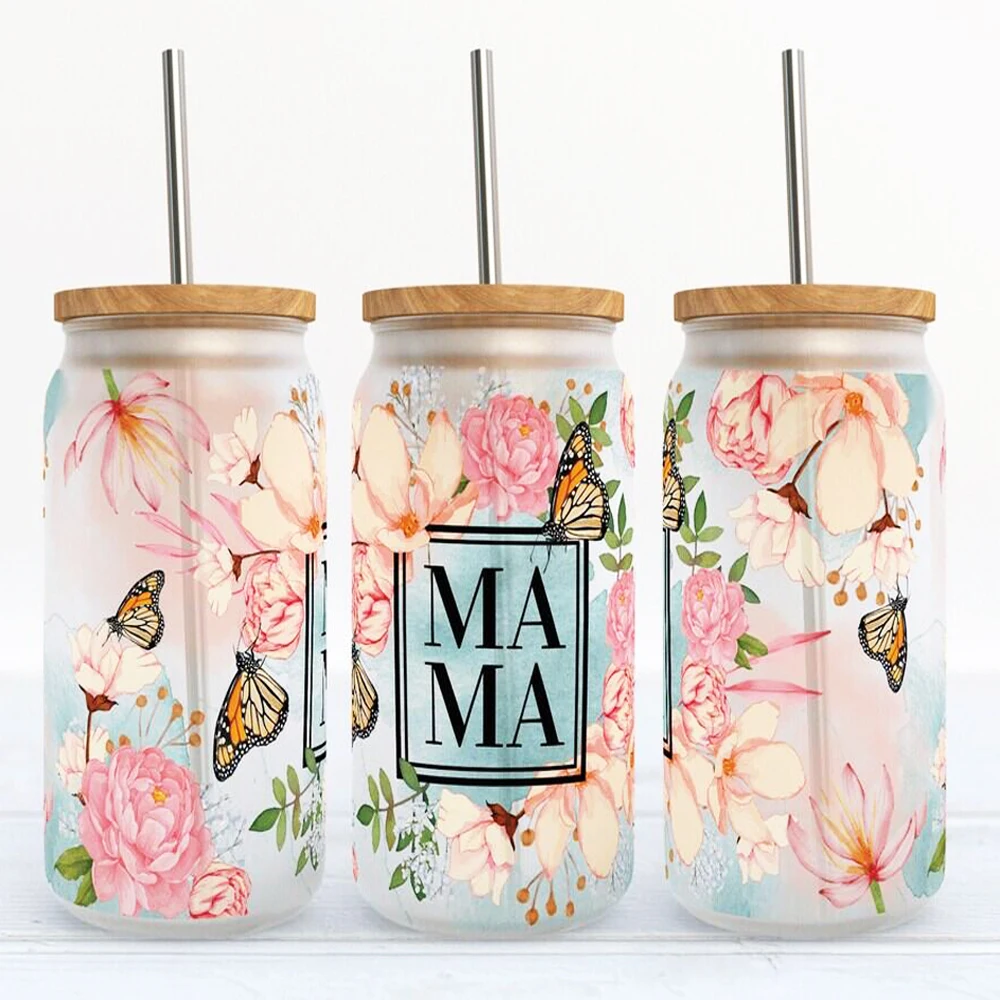 Китайская фабрика, лидер продаж, наклейка на кружку Libby 16 унций, наклейка UVDTF, наклейка на кружку, оптовая продажа, печать