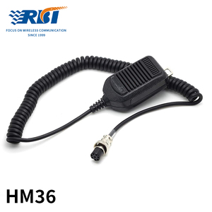 Micrófono de Altavoz Móvil HM36 de Plástico con Cancelación de Ruido, Conector de Aviación de 8 Pines, PTT, para <span class=keywords><strong>Radio</strong></span> de Coche Icom IC718 IC7200 IC7600 - Product Image 3