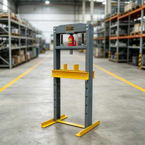 Presse d'atelier hydraulique manuelle de 20 tonnes pour douilles en acier, équipement industriel de maintenance robuste de 39 kg, marque <span class=keywords><strong>AUTO</strong></span> - Product Image 3