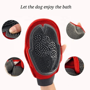Toptan <span class=keywords><strong>Pet</strong></span> banyo bakım eldiven temiz saç çıkarıcı eldiven kedi yıkama bakım araçları beş parmak degloves eldiven - Product Image 5