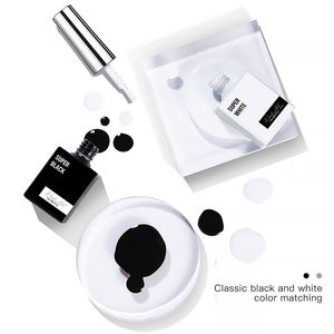 ชุดเจลทาเล็บสีดำขาวเข้มข้น 2 แพ็ค รุ่นล่าสุดจาก JTING บรรจุกล่อง ปราศจากสาร TPO/HEMA  ยูวีเจลทาเล็บ  OEM ผู้ผลิตยอดนิยม รับผลิตแบรนด์ส่วนตัว - Product Image 4