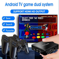 M8PRO MINI Stick de Jeu Double Système 8K HD Arcade PSP N64 Machine de Jeu TV Familiale Mini Manette PS2 Console de Jeux Classique X2 Boîtier TV
