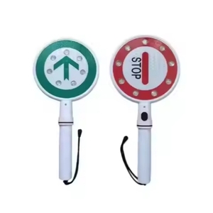 Segnale di <span class=keywords><strong>Stop</strong></span> Portatile con Freccia Luminosa a LED per Sicurezza Stradale - Product Image 4