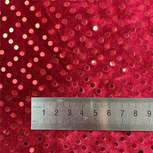 Nouveau tissu <span class=keywords><strong>de</strong></span> mode <span class=keywords><strong>de</strong></span> scène d'hologramme <span class=keywords><strong>de</strong></span> velours rouge extensible coréen pour les enfants aiment en <span class=keywords><strong>particulier</strong></span>, tissu <span class=keywords><strong>de</strong></span> costume pour dames - Product Image 5