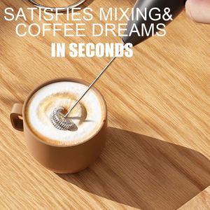 Custom logo Foam <b>Maker</b> Matcha Whisk Drink Mixer Stirrer Stainless Steel <b>Coffee</b> Frother Kitchen Handheld Electric Milk Frother - Product Image 4