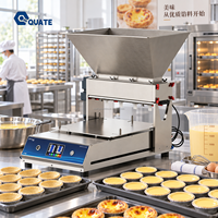 Machine de remplissage de crème de table commerciale PLC multi-têtes, déposeuse de crème anglaise, confiture et chocolat, équipement de boulangerie pour desserts