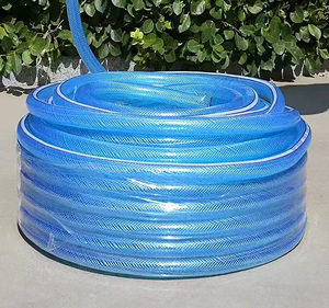 Tuyaux d'eau d'irrigation à haute pression tuyaux 60 <span class=keywords><strong>M</strong></span> 100 <span class=keywords><strong>M</strong></span> tuyau de jardins d'eau en Pvc 100Ft tuyau renforcé de fibres de Pvc - Product Image 5