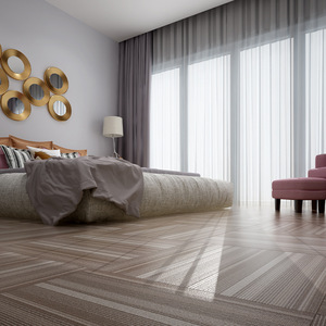 Carreaux de sol en PVC plastique autocollants imperméables de luxe pour intérieur, <span class=keywords><strong>60x60</strong></span>, pour usage domestique - Product Image 6