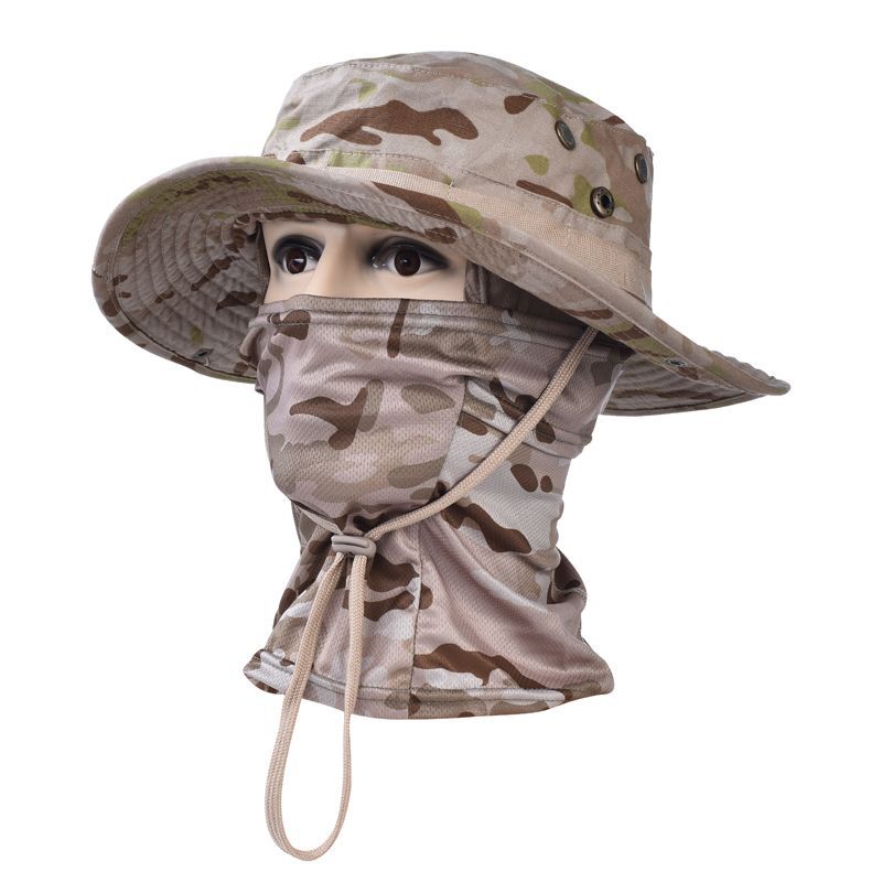 Costume américain du désert [Chapeau à bord rond + couvre-chef]