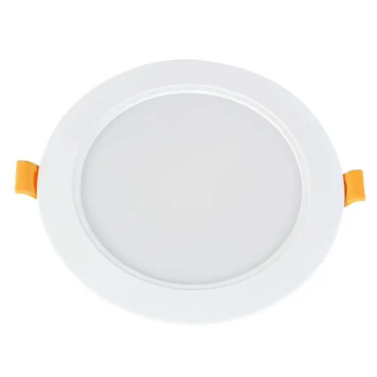 Hanlux DOB AC220-240V ceiling recessed downlight round slim panel light 7w 12w 15w led downlight Home Store Use