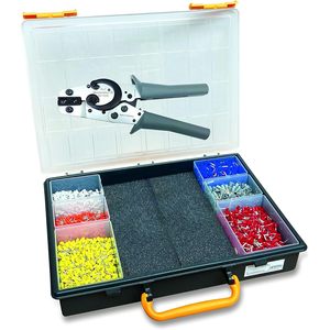 Weidmller <b>Crimping</b> <b>Tool</b> Set 23 Awg Steel With Soft Grip Handle Industrial <b>Wire</b> Crimpers - Product Image 1