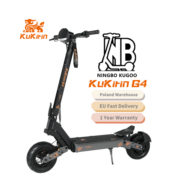 2025 Hot Selling New Original  Kukirin G4 Electric Scooter 20AH Battery Unisex Off-Road Adults Europe Warehouse
