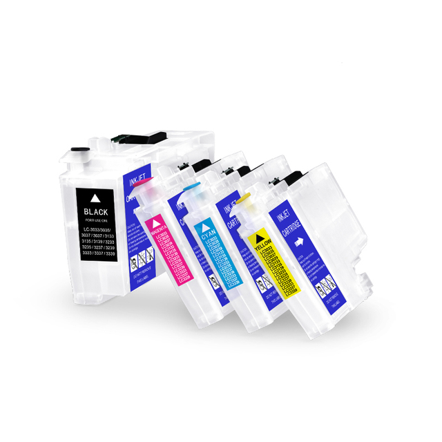 Supercolor 4 Colors LC3237 Refill Ink Cartridge for Brother HL-J6000DW HL-J6100DW MFC-J5945DW MFC-J6945DW MFC-J6947DW (EUR)