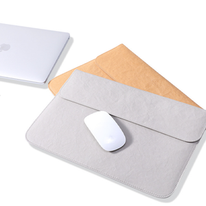 Funda para Portátil de Papel Kraft, Estilo Sobre, Portátil, Impermeable, Ecológica, Protectora para Oficina y Viajes - Product Image 4