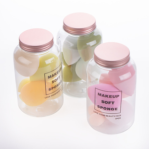 Oem 2 trong 1 nhãn hiệu riêng chuyên nghiệp nhãn hiệu riêng Silicone Latex bột đá cẩm thạch XL vẻ đẹp trang điểm miếng bọt biển 12 Mảnh thiết lập cho vẻ đẹp - Product Image 5