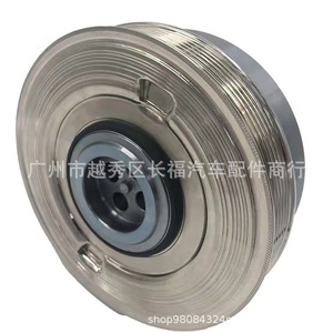Polea de correa en V para BMW 11238638614, diámetro del orificio de 10 mm, material de aleación para coches BMW - Product Image 3