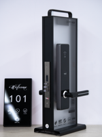 Cerradura de Puerta de Aluminio de Alta Seguridad, Nueva, para Hotel, con Tarjeta de Llave Dorada y Plateada, Aleación de Aluminio, Barata, Venta al por Mayor en China