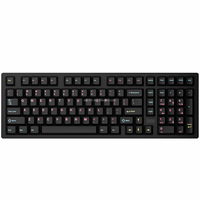 Clavier mécanique semi-aluminium sans fil à trois modes ATK série V100 Clavier de jeu ergonomique