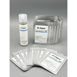 Fabriqué en Corée pour l'exportation : Ensemble de patchs pour les yeux et brume apaisante à l'acide hyaluronique pour l'hydratation du contour des yeux - Product Image 2