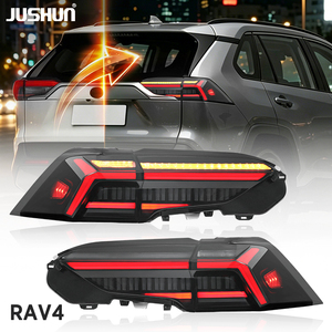 Feux arrière dynamiques JUSHUN pour Toyota <span class=keywords><strong>Rav4</strong></span> 2020-2025, clignotants séquentiels, installation Plug and Play sans perte de signal - Product Image 1