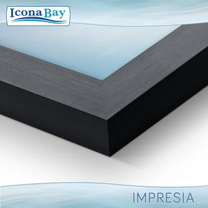 Haute qualité personnalisé 4X6 noir cadre Photo famille décor tenture murale cadre Photo en bois matière plastique (PS) - Product Image 5