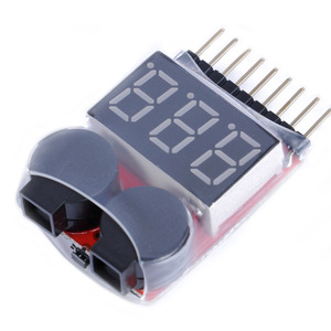 JTW Digital <b>Battery</b> <b>Tester</b> XB100 7-23V Li-ion <b>Battery</b> Pack Voltage Display With Beeper Alarm - Product Image 4