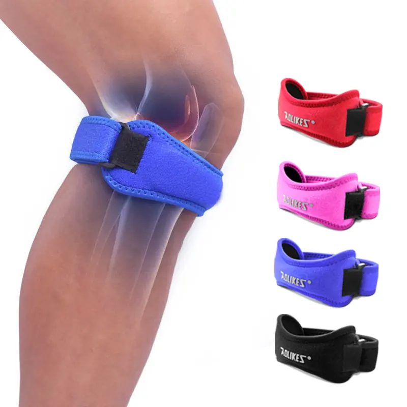 Fabriek Prijs Amazon Hot Koop Knie Stabiliseren Brace Ondersteuning Voor Tendinitis Knie Pijnbestrijding Patellapees Ondersteuning Strap