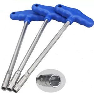 Sıcak satış <span class=keywords><strong>T</strong></span> tipi metrik anahtar el aracı çelik Hex lokma anahtar kauçuk saplı - Product Image 1