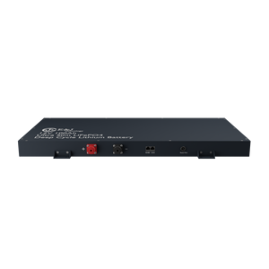Paquete de Baterías Ultrafinas de 12V 100Ah con Carcasa de Aluminio, 4 Celdas, de Fosfato de Hierro y Litio para Autocaravanas y Casas Móviles - Product Image 2
