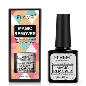 ELAIMEIร้อนขาย100% ปลอดภัยอย่างรวดเร็ว3นาทีเล็บมายากลแช่ออกขัดเจล - Product Image 1