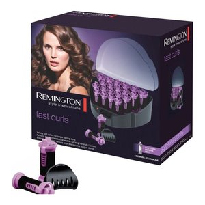 Arricciacapelli FAST CURLS 20 Bigodini Negro y Morado KF40E - Product Image 2