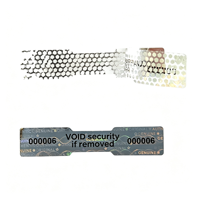 Custom Anti-counterfeiting Security Sticker if Seal Is Removed Sticker Security Warranty Seal VOID Holographic Label Stickers