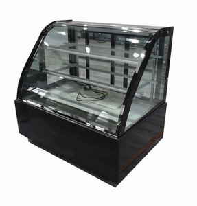 ตู้เย็นขนาดเล็กสำหรับโชว์เค้กขนมอบที่ทำจากแก้วทรงโค้งของ Sm2 - Product Image 5