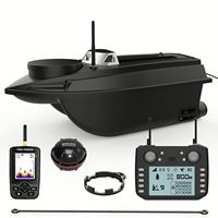 2024 Flytec nouveau V030 RC bateau d'appâts de pêche 6.6LBS capacité de chargement Auto voile 180 Points GPS bateau avec détecteur de poisson Sonar