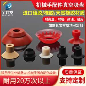 Ventosa de Silicona Industrial para Robot Aspirador, de Una o Dos Capas, 25 mm, Boquilla para Abrir Bolsas, Resistente a Altas Temperaturas - Product Image 2