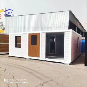 Villa de lujo contemporánea móvil Modular casa pequeña plana prefabricada casa contenedor expandible hecha de acero - Product Image 6