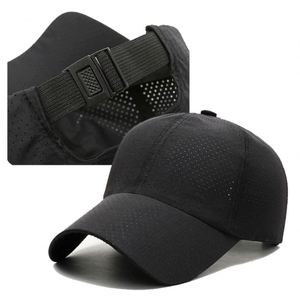 Casquette de baseball Yomo Mesh à séchage rapide, 6 panneaux, réglable, pour hommes et femmes, course à pied, sports, golf, tennis, jogging en plein air, chapeau de soleil respirant - Product Image 1