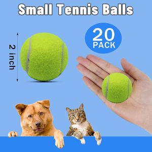 Ballons de tennis pour chiens personnalisés avec empreintes de pattes, mini-jouets à mâcher pastel, interactifs, très demandés - Product Image 2