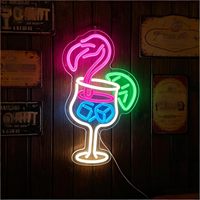 Enseigne néon personnalisée à LED, slogan personnalisé, décoration murale intérieure, intensité réglable, acrylique résistant à l'eau pour fête, mariage, événement