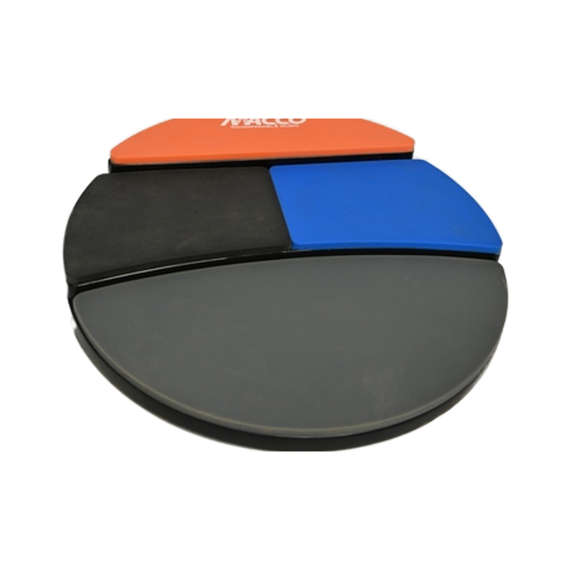 Silent Portable Drum Practice Pad 4 Kinds Elasticity Training for Drummers Made of Durable Silicone