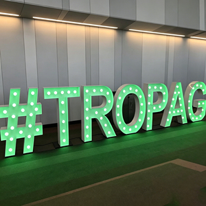 Letras Luminosas LED Personalizadas, Verdes, Decorativas para Interiores, Alimentación CA, Material Acrílico, 5000K Luz Diurna - Product Image 1