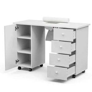 Art Station, muebles <span class=keywords><strong>de</strong></span> salón profesionales modernos <span class=keywords><strong>de</strong></span> lujo, escritorio <span class=keywords><strong>de</strong></span> manicura, <span class=keywords><strong>mesa</strong></span> <span class=keywords><strong>de</strong></span> uñas con colector <span class=keywords><strong>de</strong></span> polvo para barra <span class=keywords><strong>de</strong></span> uñas - Product Image 4