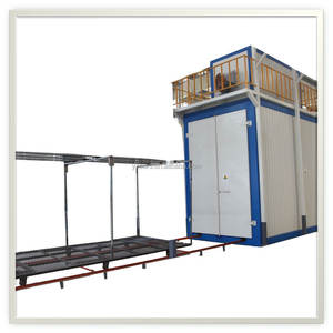 Horno compuesto electrostático eléctrico Sistema de curado de recubrimiento en polvo horno de recubrimiento en polvo máquina para horno de polimerización de metal - Product Image 2