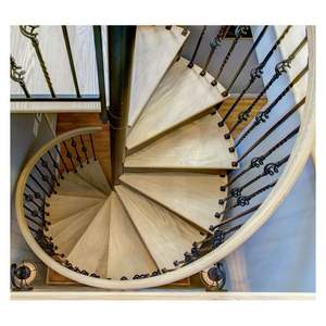 Ace Scala Chiocciola Escaliers en colimaçon Escaliers en colimaçon préfabriqués Escaliers en colimaçon en verre trempé à vendre Style minimaliste - Product Image 4