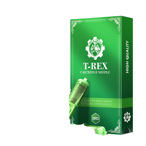 OEM TREX FINEST Green 20 pcs/Box 12 #0.35mm <span class=keywords><strong>Aiguille</strong></span> de cartouche de <span class=keywords><strong>tatouage</strong></span> permanente 1RL 3RL 5RL 7RL <span class=keywords><strong>9RL</strong></span> 11RL 14RM 5RM 7RM 9RM 11RM 13RM - Product Image 1