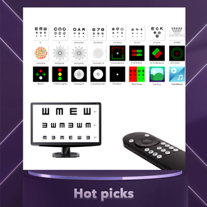 Süper taşınabilir oftalmik göz grafik çok fonksiyonlu Fit tüm monitör dijital görsel keskinlik grafik Elite - Product Image 3