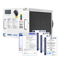 S & A RMFL-3000 système de refroidissement résidentiel CNC Machine refroidisseur d'eau équipement de refroidissement universel refroidi en rack