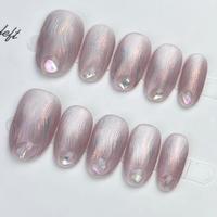 Nouvelle Arrivée Faux Ongles à Presser Faits Main Personnalisés en Acrylique – Design de Noël Personnalisé
