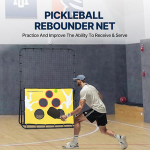 ターゲットネット付きのPickleball Practice Rebounder Board、精度とスキルのための2 in 1 Pickleballsトレーニング機器 - Product Image 3